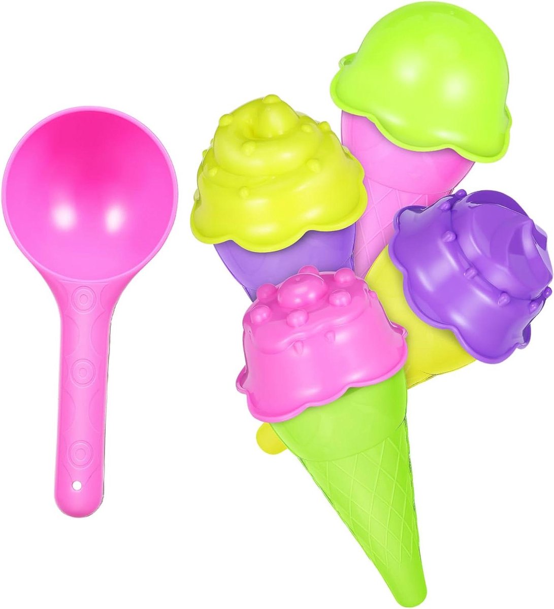 IJsjes Maken - Thuis Dessert - Zelf Maken - Herbruikbare Mallen - 11.2 cm - Meerdere Kleuren
