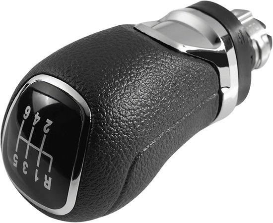 Schakelknop Kraag - Hendel Shifter - Auto Interieur - Ergonomisch Ontwerp - 6 Snelheid - Zwart — afbeelding 3