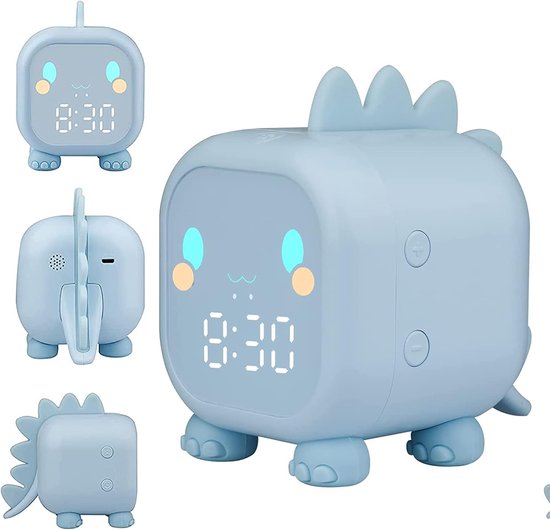 Kinderwekker - Digitale Wekker Slaapkamer - Slaaptrainer Kinderen - slaapindicator — afbeelding 3