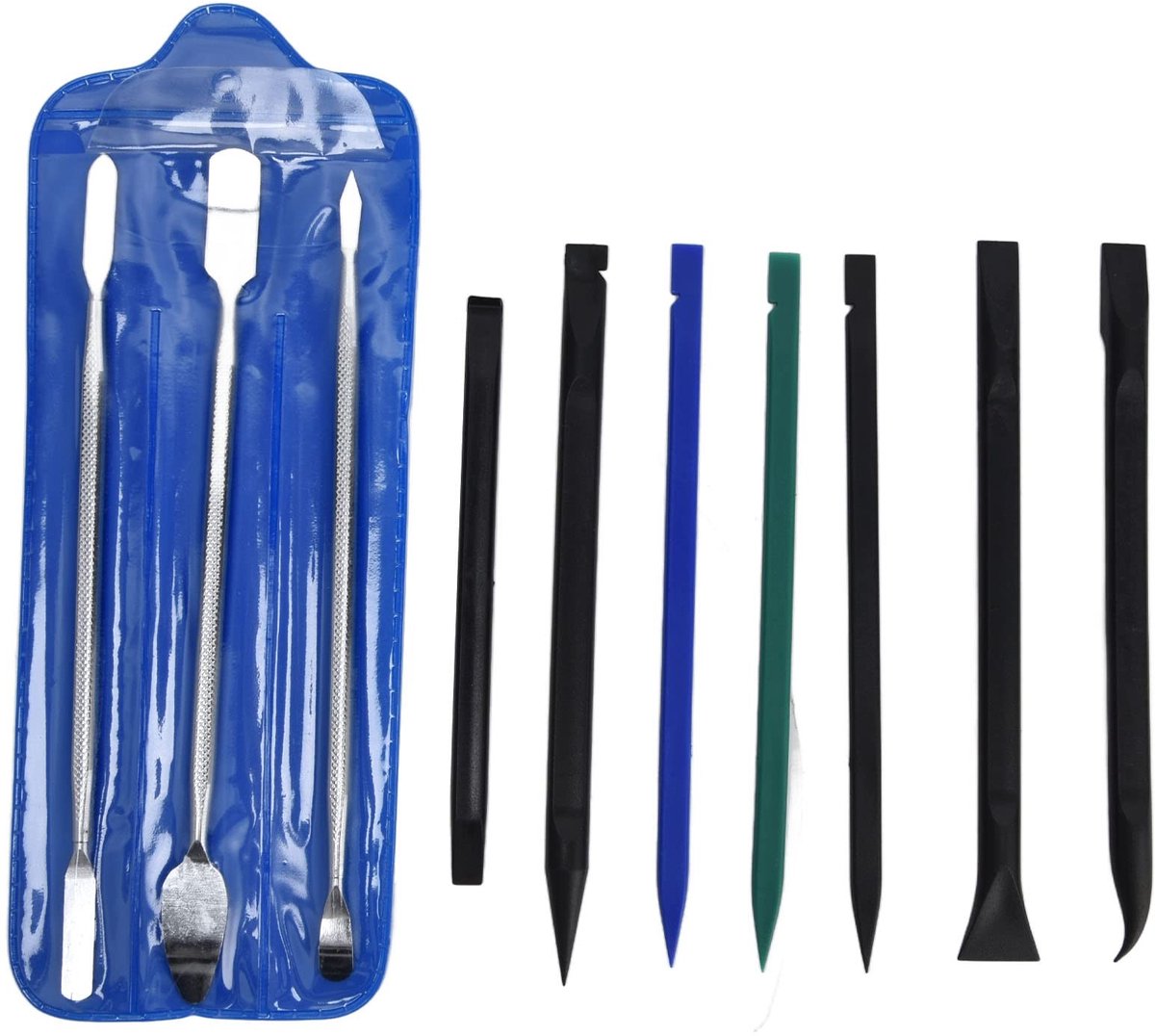 Dailygoods - Dailygoody - 10 Stks Elektronica Removal Bar - Draagbare Reparatie Kit - Mobiele Telefoon Pry Tool - Handig voor Laptop en Telefoon - Inclusief 10 Pry
