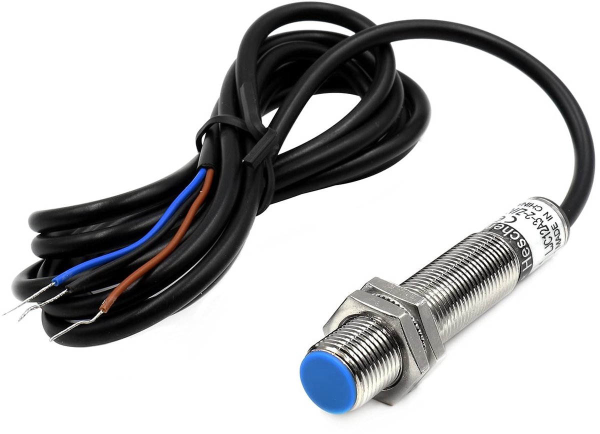 Dailygoods - Dailygoody - Capacitieve Nabijheid Sensor - Detector 1-2mm - Normaal Gesloten - 10-30VDC - Compact Design - Geschikt voor Diverse Toepassingen
