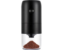 Elektrische Molen - Graanmaler Keuken - Koffiebonen Malen - Instelbare Grofheid - 25 Gram - Zwart