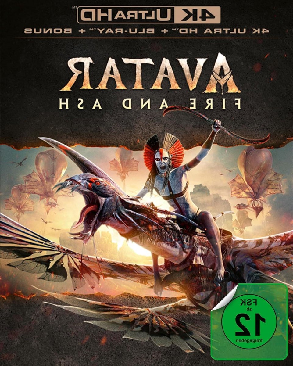 Avatar - Fire and Ash (4K Ultra HD) (+ Blu-ray) (+ Bonus-Blu-ray)