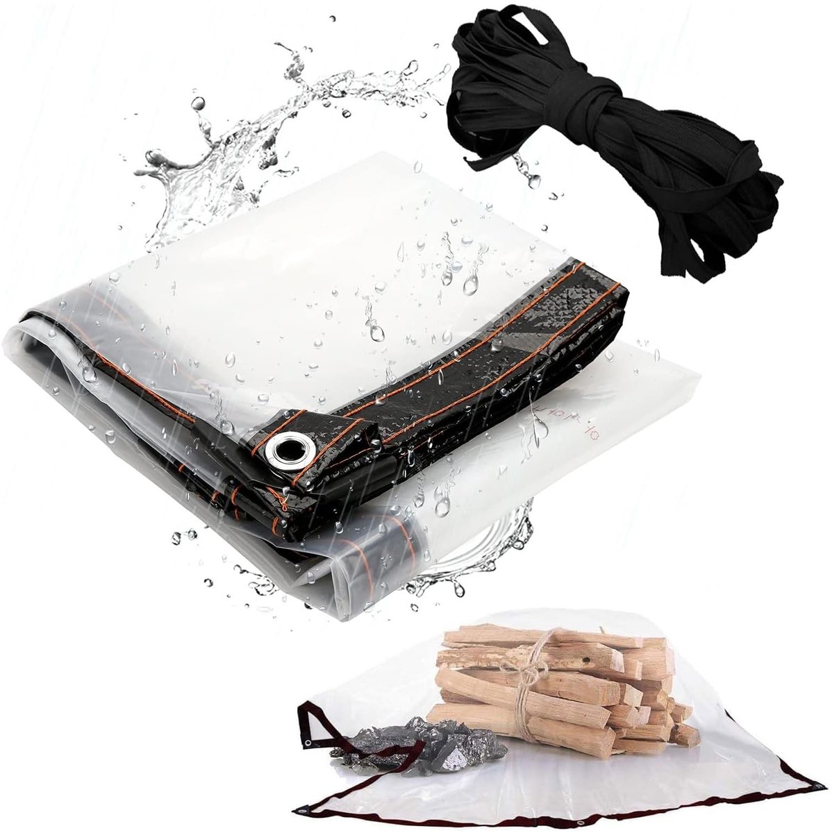 Dailygoods - Waterdicht Dekzeil 1 x 1,5 m voor Tuin en Meubels