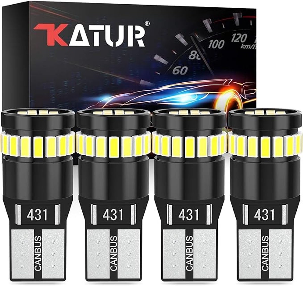 31mm Festoon LED-lampen 6000K Wit - 4 Stuks
