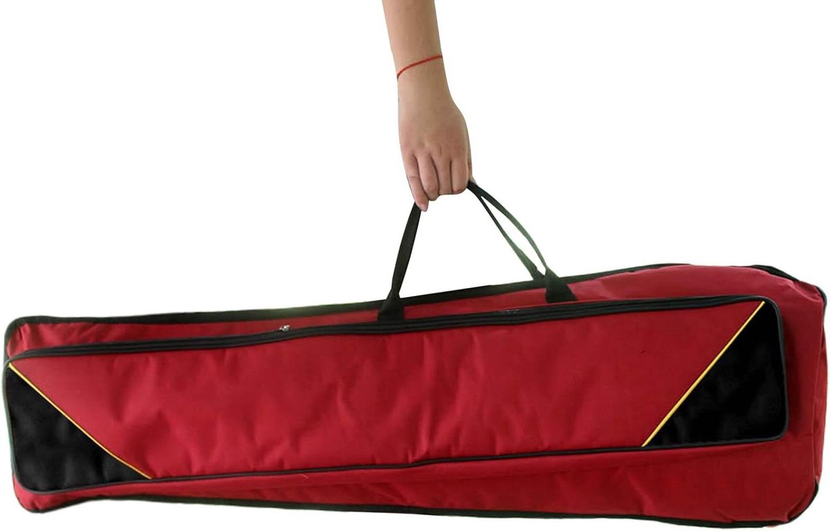 Trombone Koffer - Instrument Tas - Muziek Optredens - Dikke Schuimvulling - 91 cm Lengte - Zwart