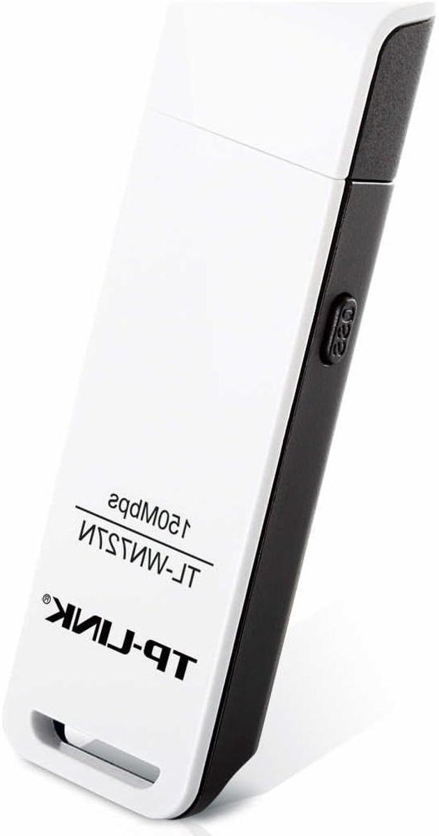 Draadloze Netwerkadapter - Wifi Dongle - Internet Verbinding - Hoge Snelheid - 150 Mbps - Zwart Wit