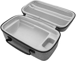 Harde hoes geschikt voor de Freestyle Nebula Anker Capsule 3 1080p projector, draagbare waterdichte projectortas met zachte binnenkant, schokbestendig en stofdicht