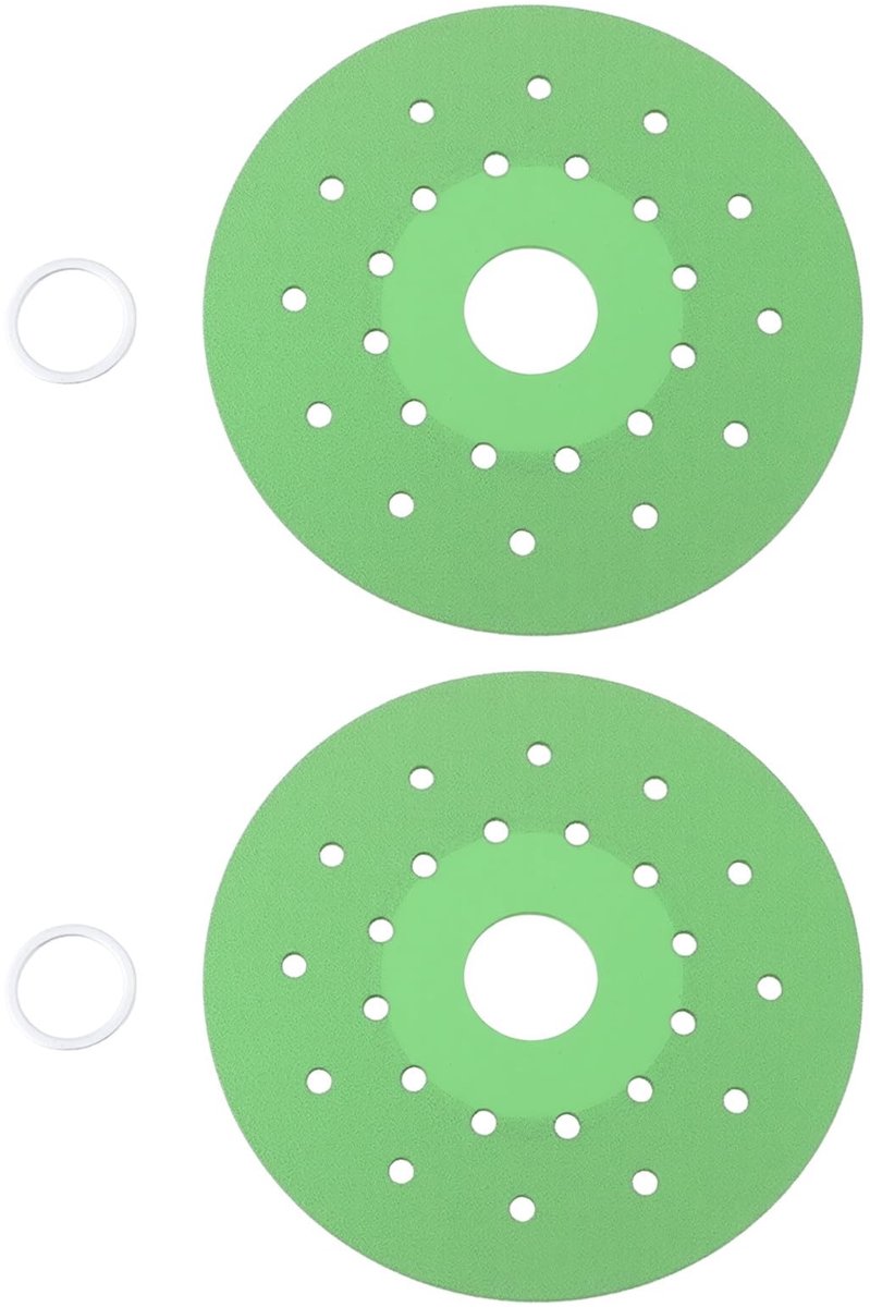 Dailygoods - Dailygoody - Diamant Snijschijf - 2Pcs Snijschijven voor Keramiek en Glas - Ideaal voor Haakse Slijpers - 100mm - Snijden en slijpen - Hoge kwaliteit
