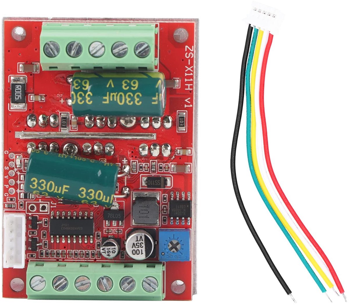 Dailygoods - Dailygoody - DC Elektrische Snelheidsregelaar - Motorcontroller - 6-60V - 400W - Borstelloze Motorregeling - Ideaal voor Besturing - Geschikt ...