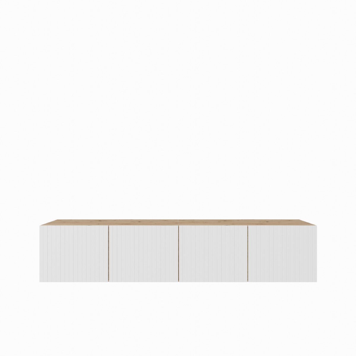 TV-kast Mio 200 (2x100) cm (artisan + wit)