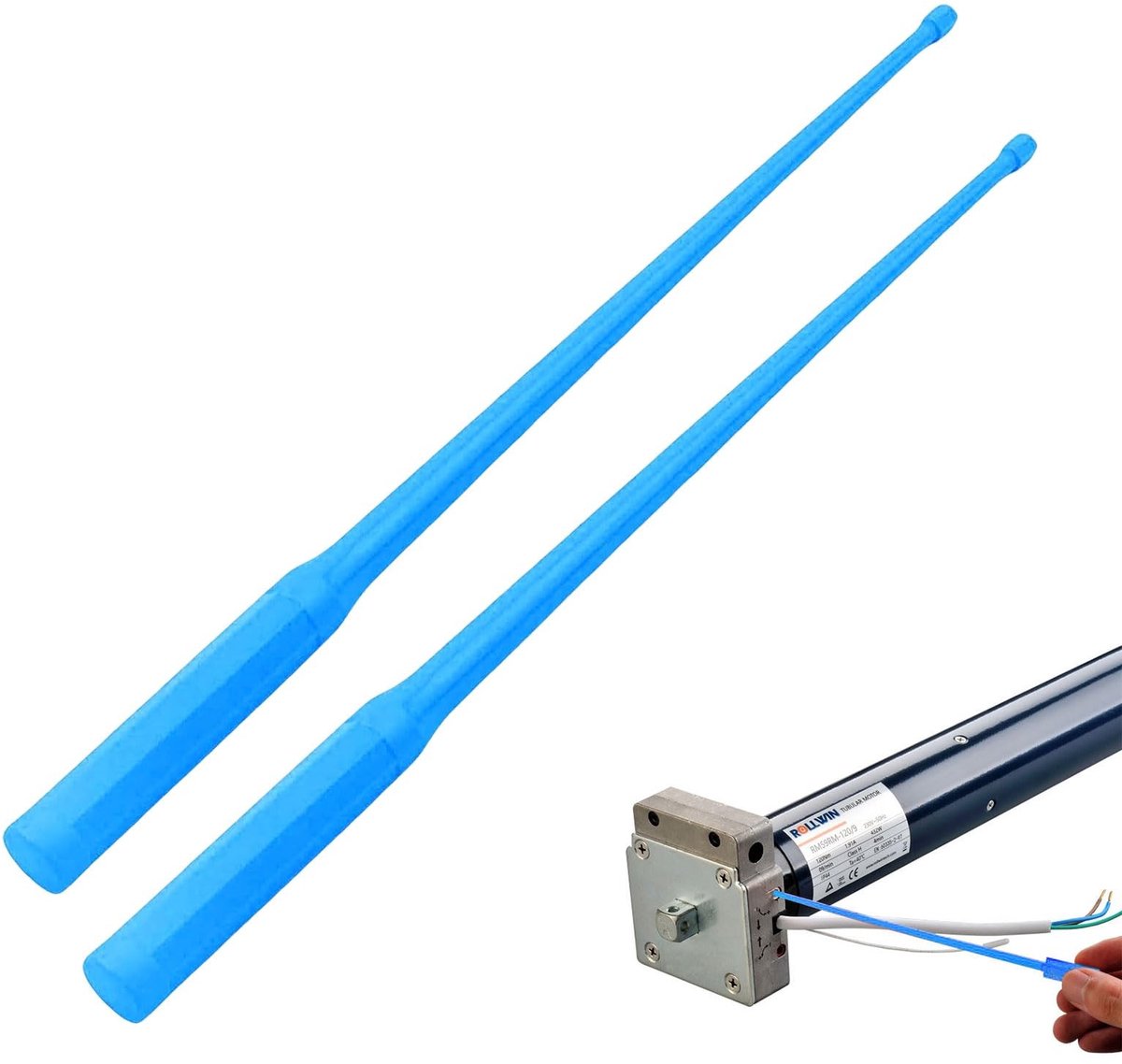 Cosensi - Dailygoods - Instelgereedschap voor Rolluikmotoren, 2 Stuks