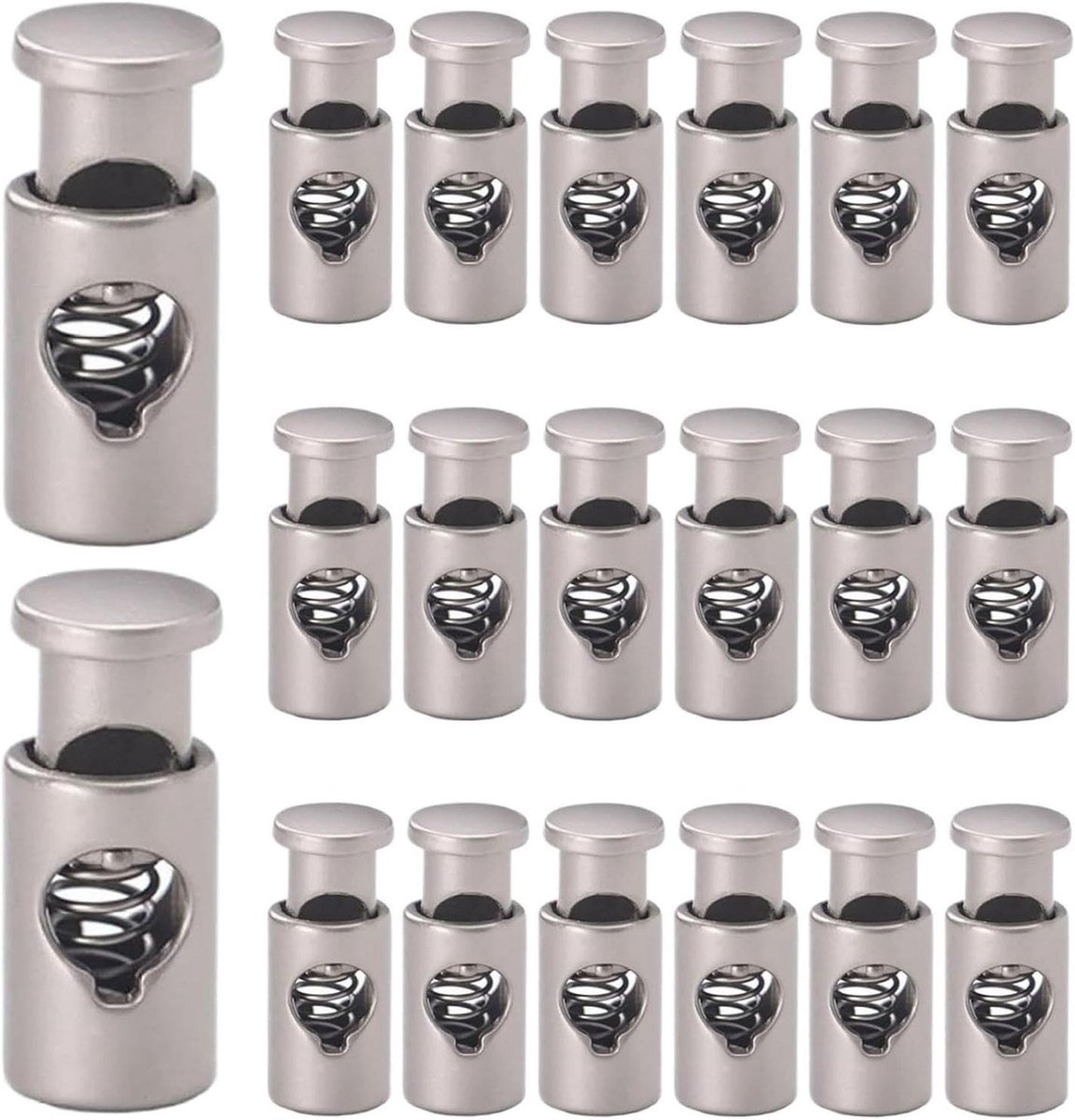 BBQ Spies Klem - Grill Fixeer - Buiten Koken - Antislip Vaste Grip - 20 Stuks - Metaal