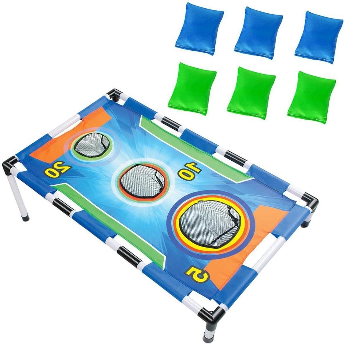 Zandzakgooi spel - Gooi spel - Buitenactiviteiten kinderen - Duurzaam stof materiaal - 94 x 57 cm - Niet gespecificeerd