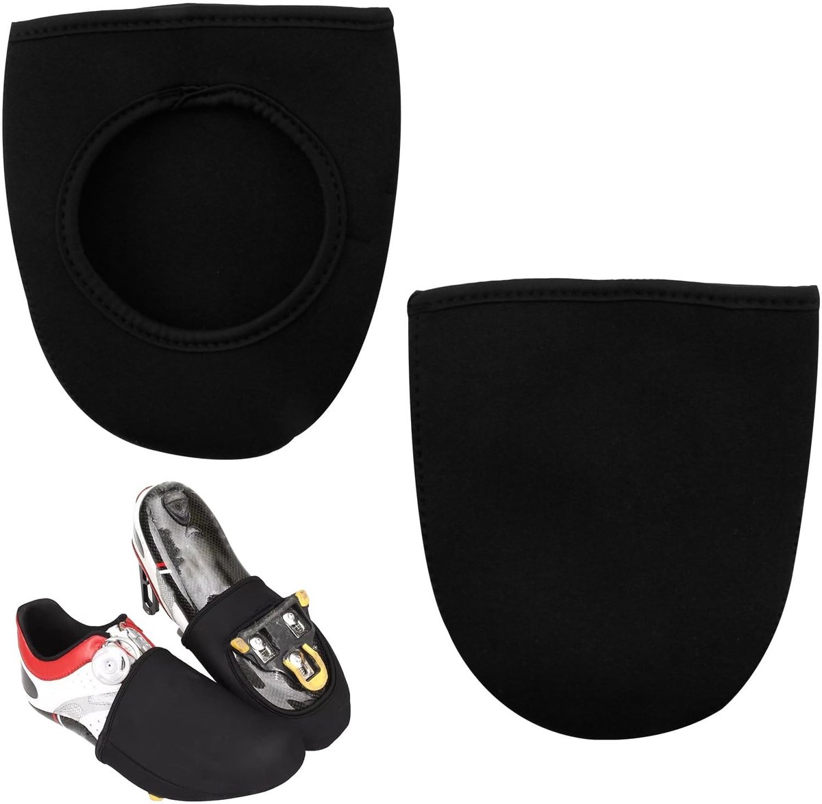 Dailygoods - Fietsschoenhoezen - Antislip - Ultieme bescherming en comfort - Zwart - Waterafstotend - Geschikt voor MTB en racefiets - 1 paar
