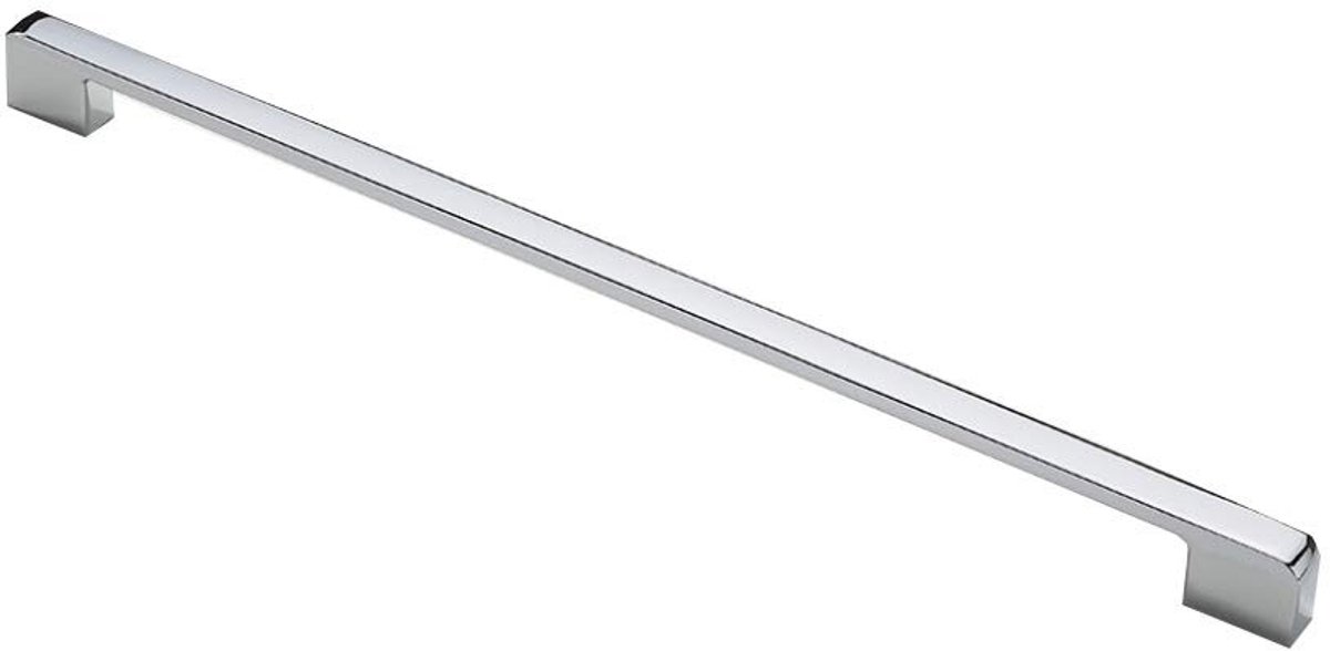 Cosensi - Dailygoods - Dailygoody - Zinklegering Handvat - Moderne Deurgrepen - Heldere Chroom Kleur - Minimalistische Pull - Geschikt voor Kasten en Deuren - 331mm x 12mm x..
