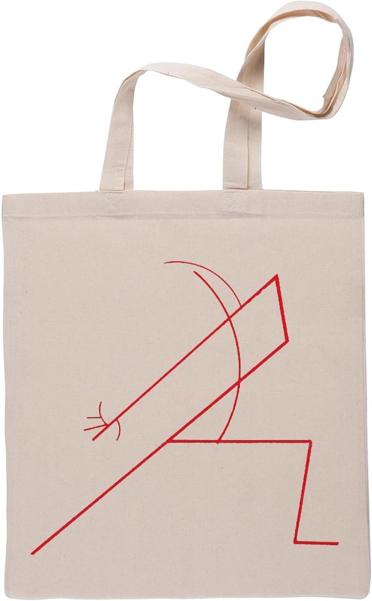 Boodschappentas - Draagtas - Boodschappen doen - Op maat gemaakt - 42 cm - Beige