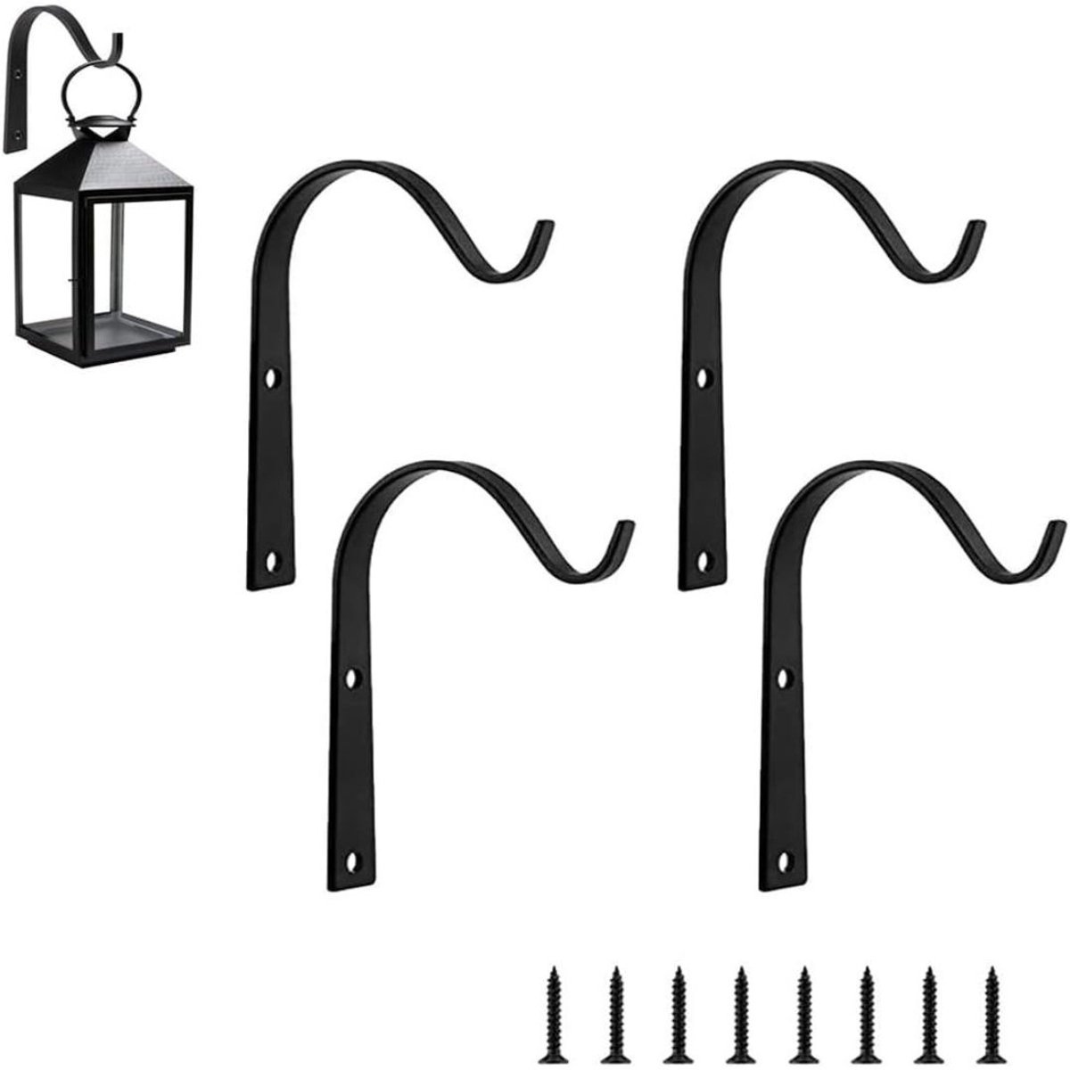 NBAP® Plantenhaak Hanging Basket - Muurhaak voor Planten - Wandhaak