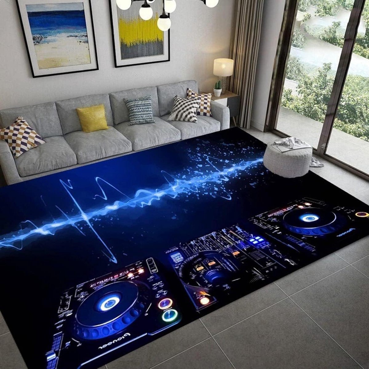 Decoratief Vloerkleed - Zachte Vloerbedekking - Woonkamer Inrichten - Vlekbestendig Materi