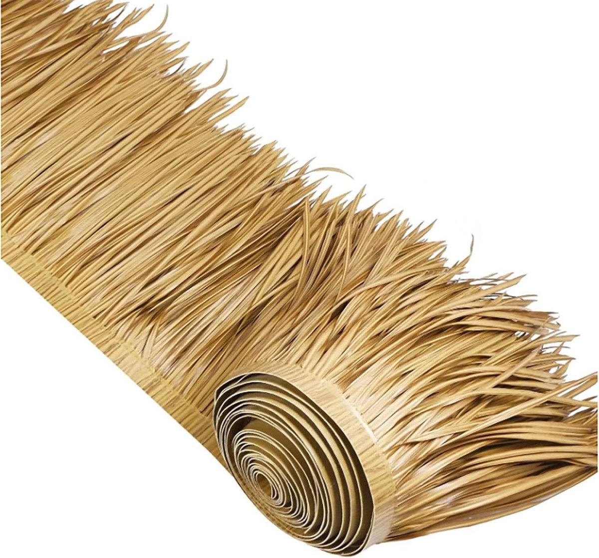 Decoratieve Wandpanelen - Rieten Dakbedekking - Tropische Sfeer Creëren - Realistische Loo
