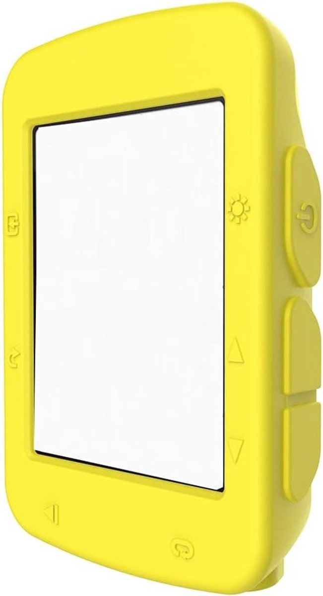 Beschermhoes GPS - Silicone Cover - Fietsnavigatie - Krasbestendig - Specifiek Model - Geel