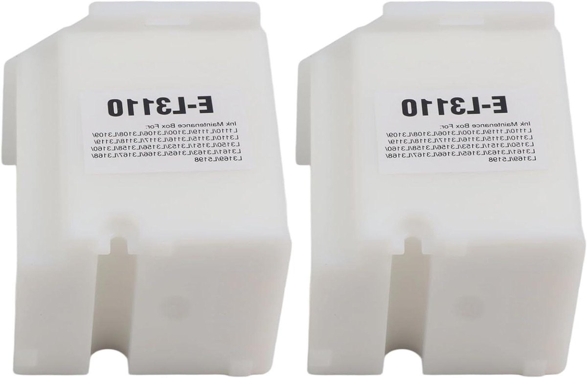 Printer Onderhoudskit - Afvalinkt Spons - Printer Onderhoud - Complete Set - 2 Stuks - Zwart