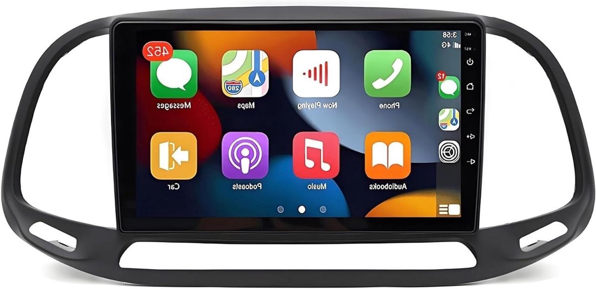 Navigatiesysteem Auto - Head Unit - Veilig Rijden - Android 13 Systeem - 9-inch Scherm - Zwart
