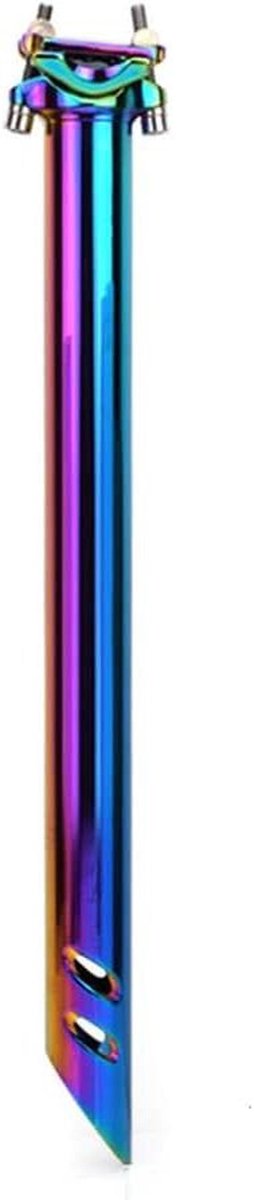 Fiets Zadelpen - Zadelbuis Fiets - Mountainbiken - Aluminium Legering - 27.2x400mm - Kleurrijk