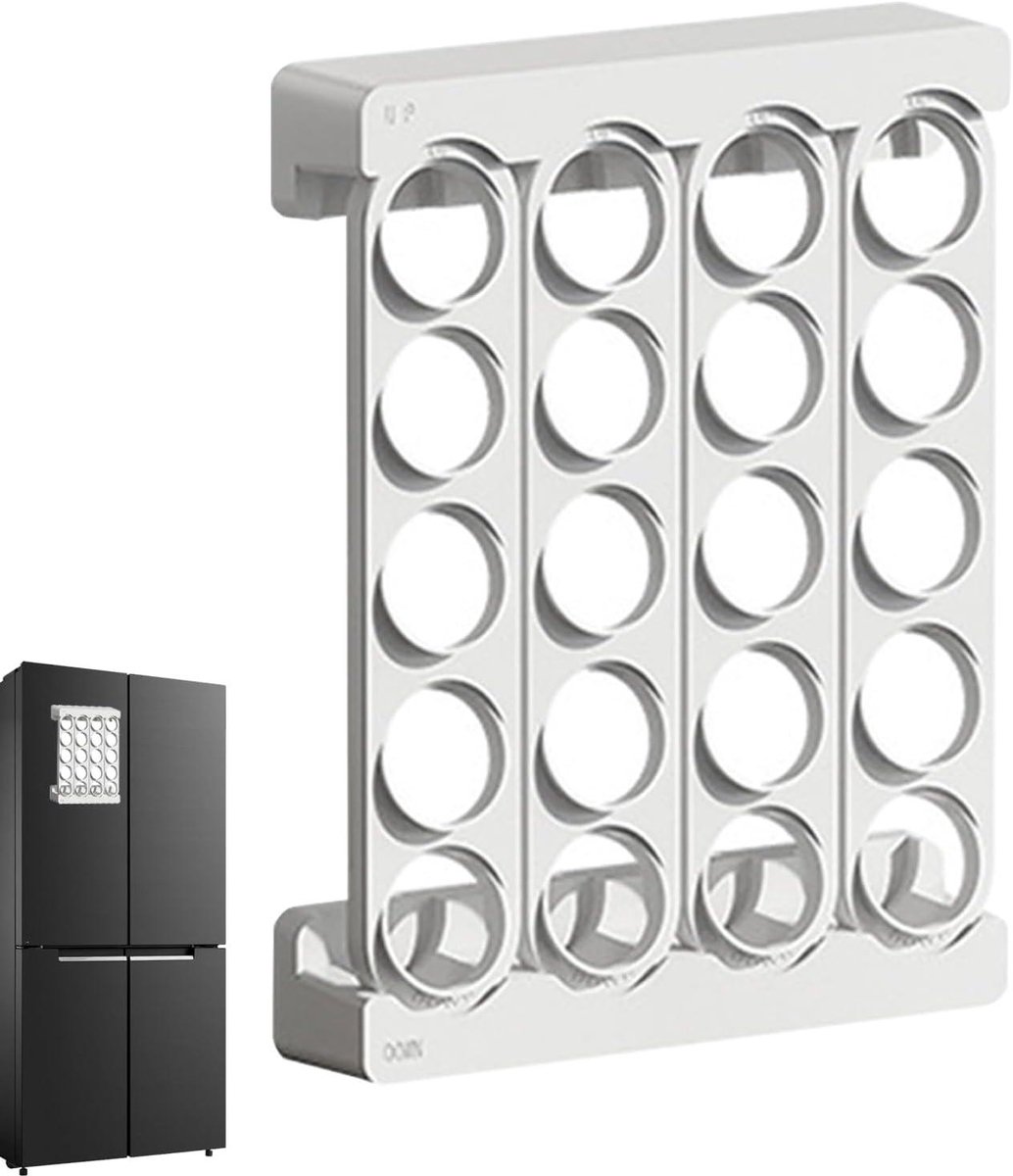 Koffiepadhouder - Opberger - Keuken Organiseren - Vier ladders - 50 Pads - Wit