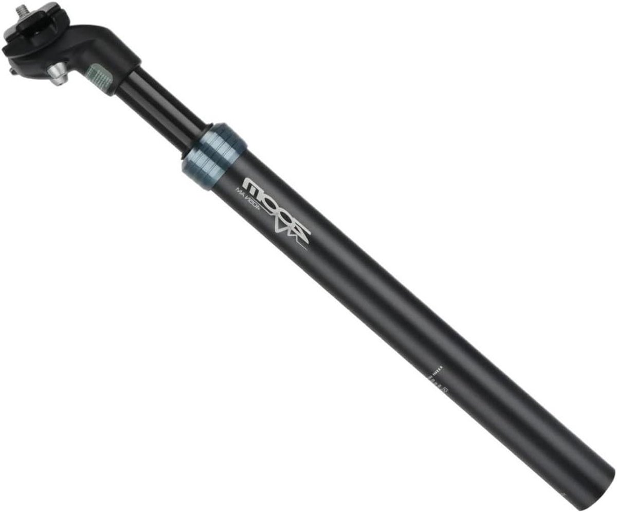Fiets Zadelpen - Zadelhouder Fiets - Comfortabel Fietsen - Met Schokdemper - 350mm Lengte - Metaal