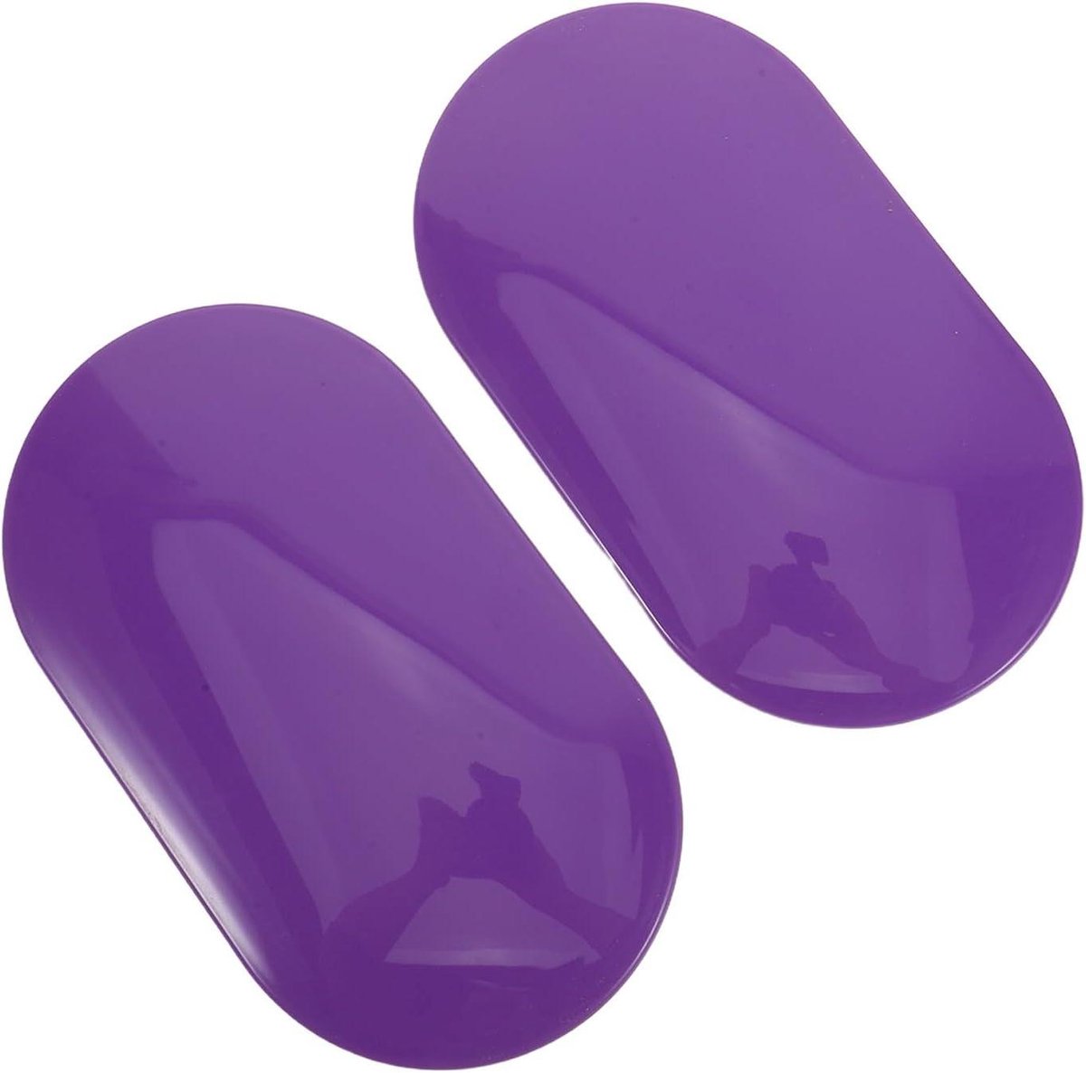 Fitness Schijven - Glijders Set - Core Training - Dubbelzijdig Gebruik - 23 x 13 cm - Paars