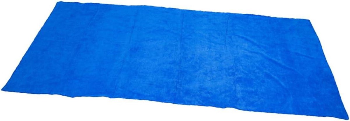 Auto Droogdoek - Microvezel Doek - Auto Drogen - Extra Absorberend - 160x60 cm - Blauw