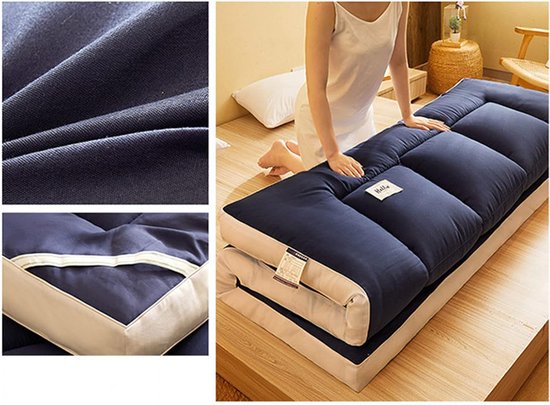 Japanse Futon Matras - Verdikte Slaapmat - Comfortabel Slapen - Ergonomisch Ontwerp - 200x220cm - B — afbeelding 3