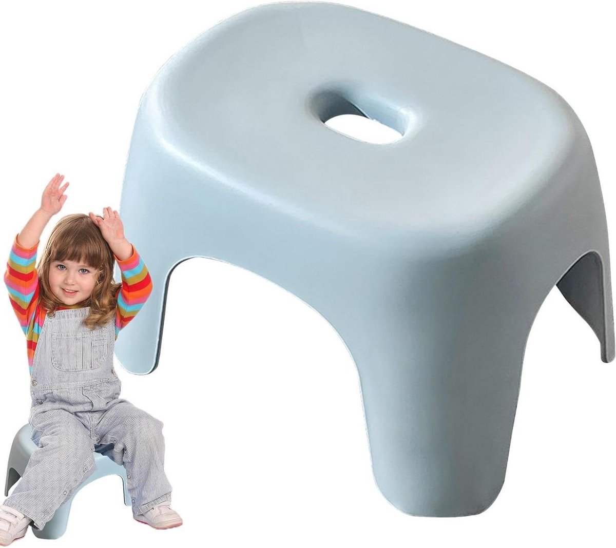 Opstap kruk - Opstapje Keukenkruk - Kinderen Helpen - Antislip Oppervlak - 268 x 398 x 268 cm - Blauw