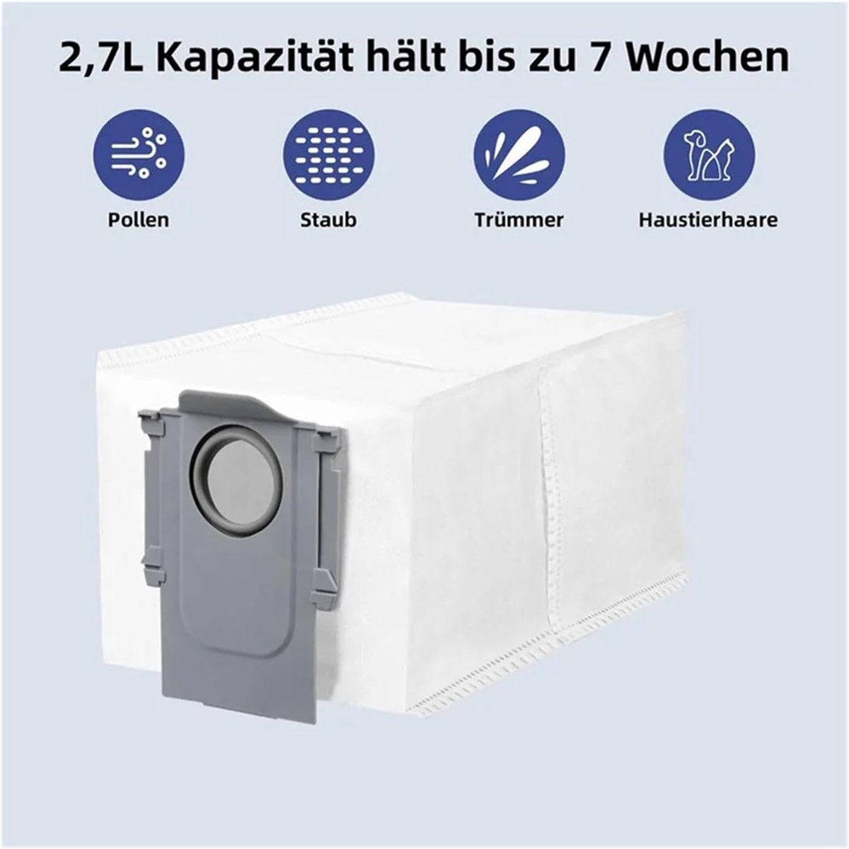 Stofzakken - Reserveonderdelen - Robotstofzuiger Onderhoud - Duurzaam Materiaal - 12 Stuks - As Shown