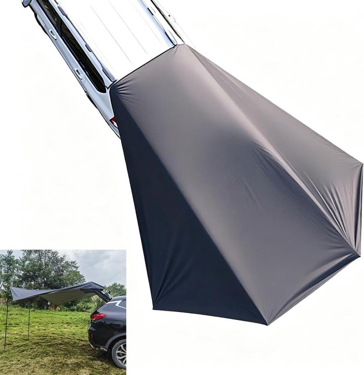 Autoluifel - Camper luifel - Buitenactiviteiten - Waterdicht Oxford - Groot schaduwoppervlak - Normaal