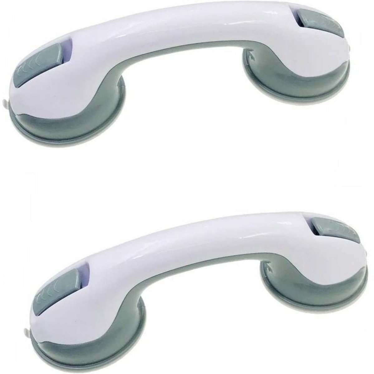 TOVBMUP Veiligheidsgreep - Douche Handgreep met Zuignap Badkamer - Geschikt voor douche en toilet - Handvat voor ouderen en kinderen - Vochtbestendig - 30 CM - 2 Stuks