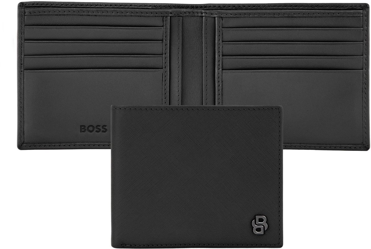 Portefeuille Double B Saffiano