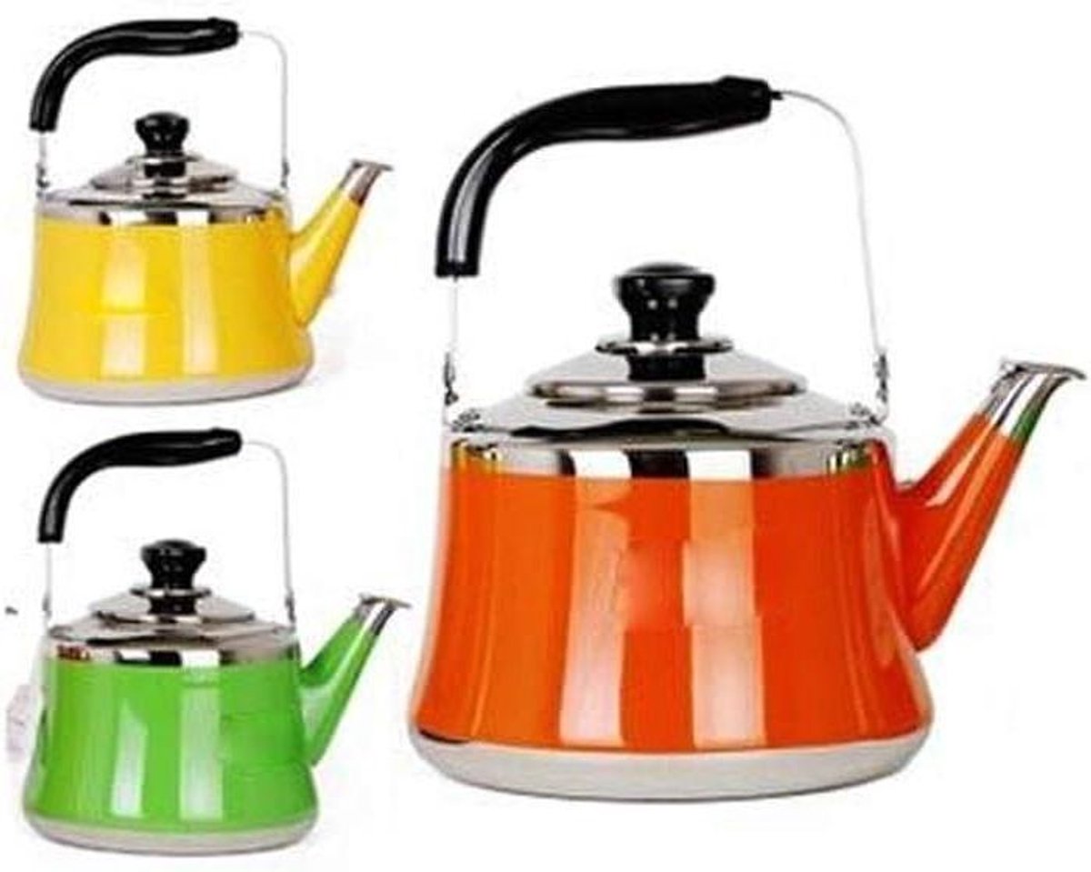 Waterkoker - Grote Ketel - Water Koken - Universeel Geschikt - 6 Liter - Groen
