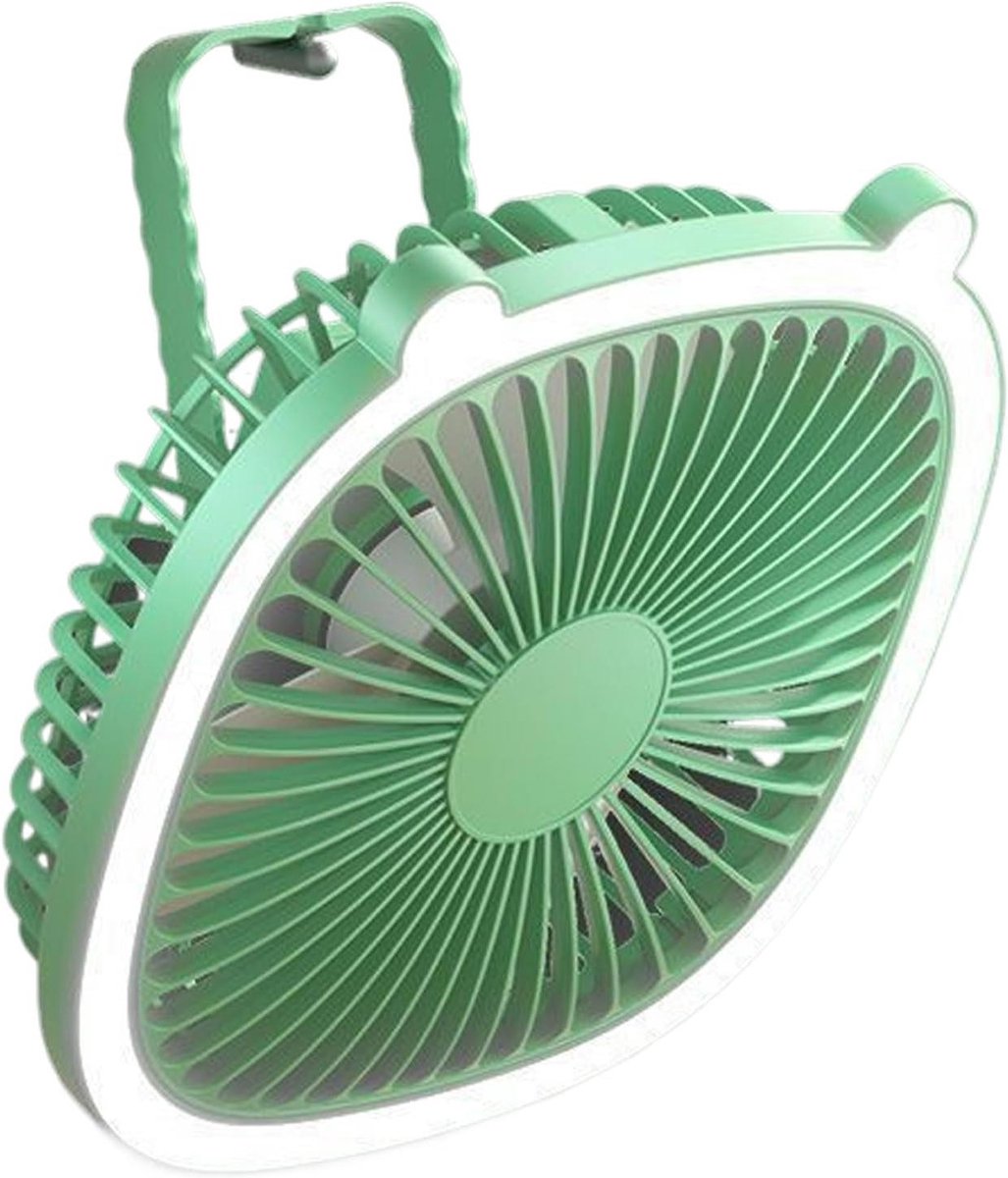 Wandventilator - Bureauventilator - Persoonlijke Koeling - Ultra Stil - Compact Formaat - Groen