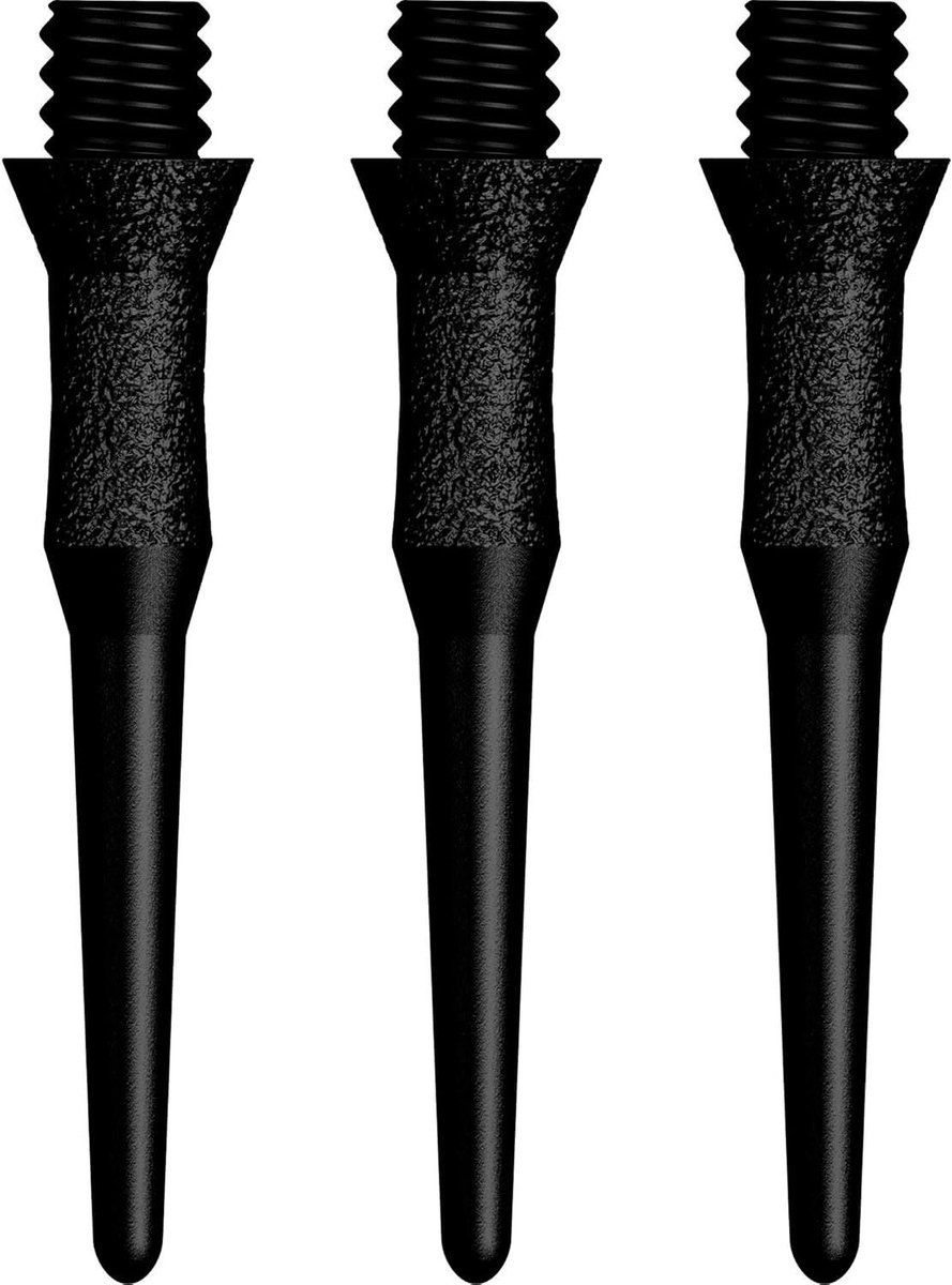 Dart Pijltips - Zachte Punten - Darten Oefenen - Hoge Kwaliteit Polymeren - 50 Stuks - Zwart