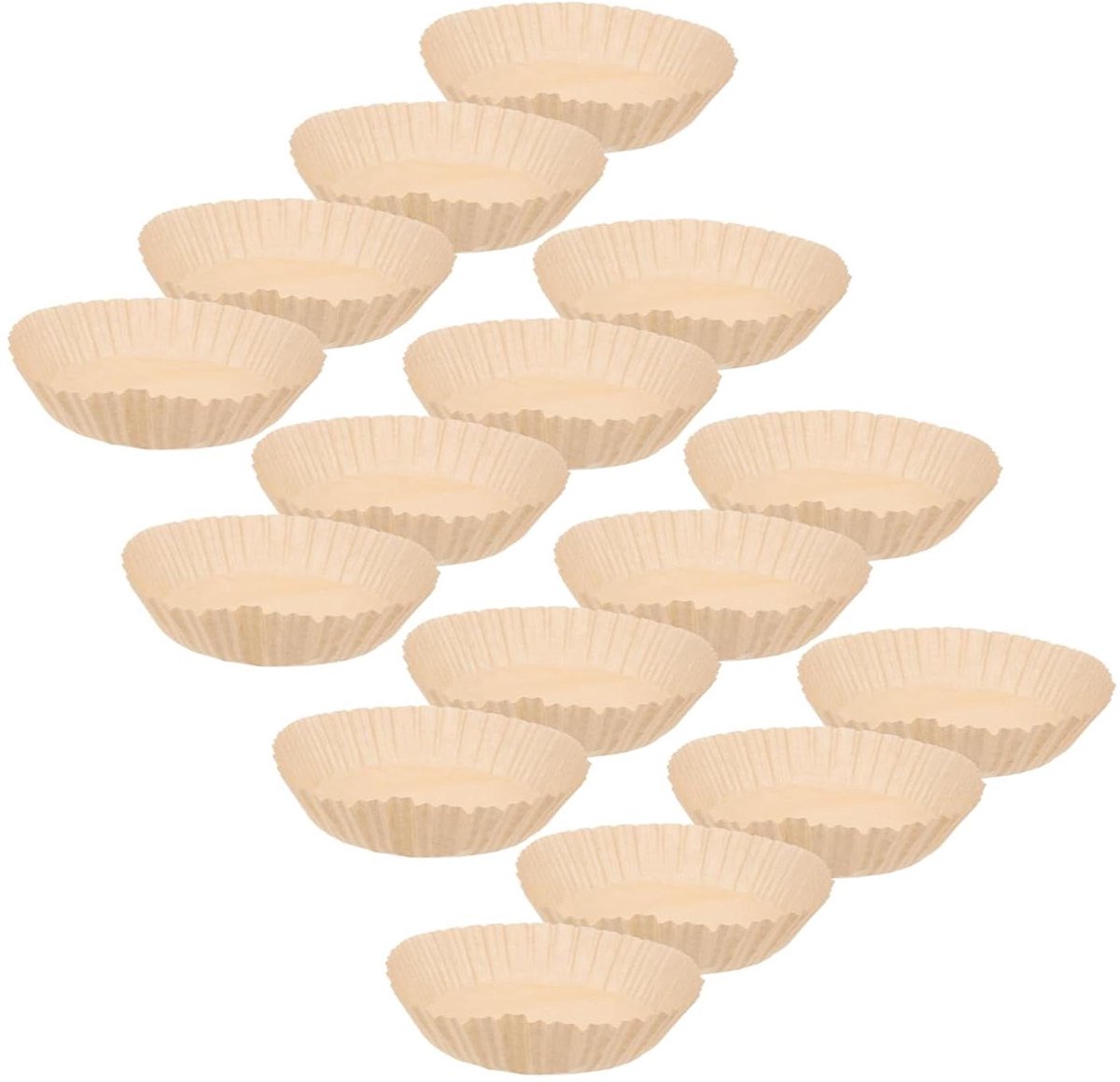Airfryer Papier - Bakpapier Vellen - Gezond Bakken - Antiaanbaklaag - 100 Stuks - Bruin