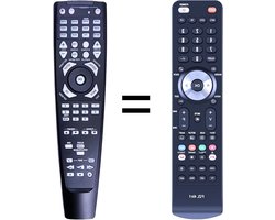 Nieuwe vervangende afstandsbediening voor Harman Kardon AV-ontvanger AVR142, AVR142/230, AVR155, AVR156, AVR700, AVR70C, AVR134 en AVR225