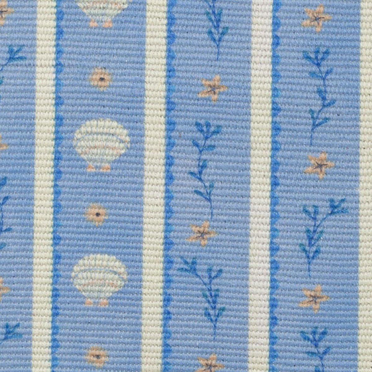 Tafel Runner - Outdoor Runner - Dineren Buiten - Kust Design - 220x35cm - Blauw