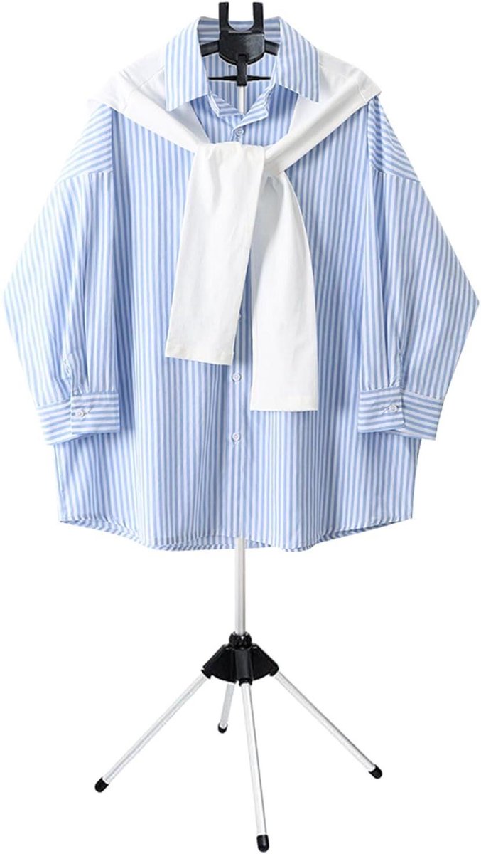 Kleding Stand - Kledinghouder Stomer - Kleding Stomen - Opvouwbaar Ontwerp - 160 cm - Zwart