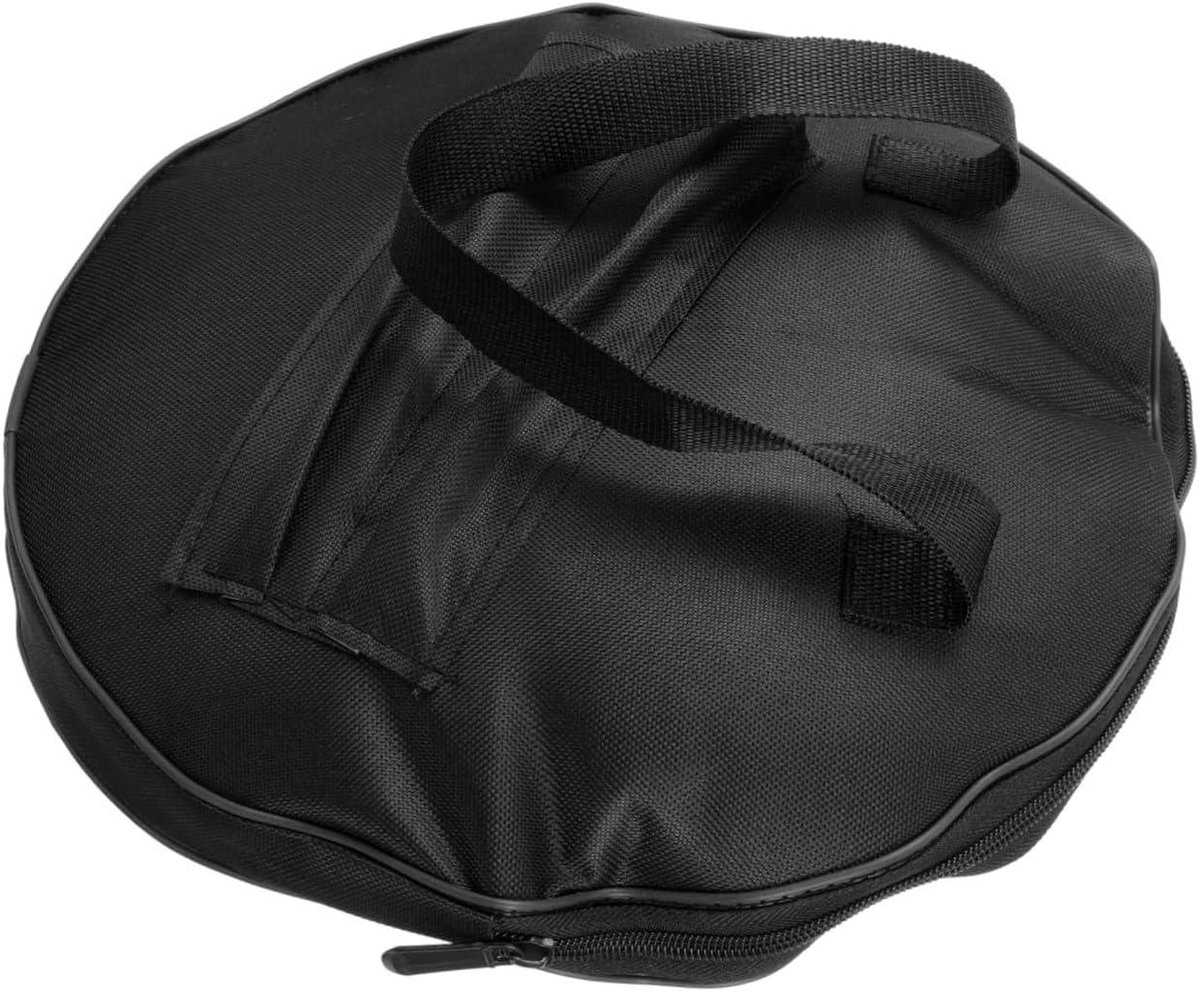 Dumb Drum Tas - Drum Opbergtas - Muziek Oefenen - Stevige Handgrepen - 32.5x32.5cm - Zwart