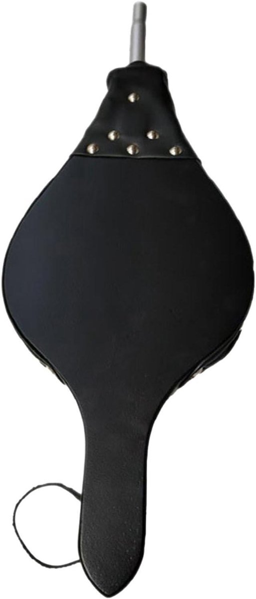 Houten Blaasbalg - Haard Ventilator - Open Haard Aanmaken - Robuust Leer Hout - 48 x 18.5 cm - Bruin