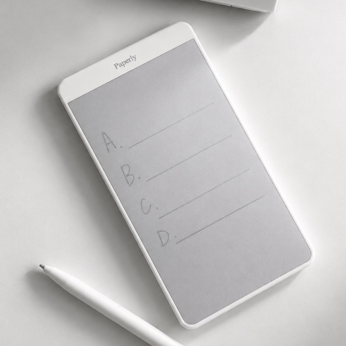 PaperlyNote Paperly Go schrijfbord zonder inkt - 5,5 inch smartphoneformaat
