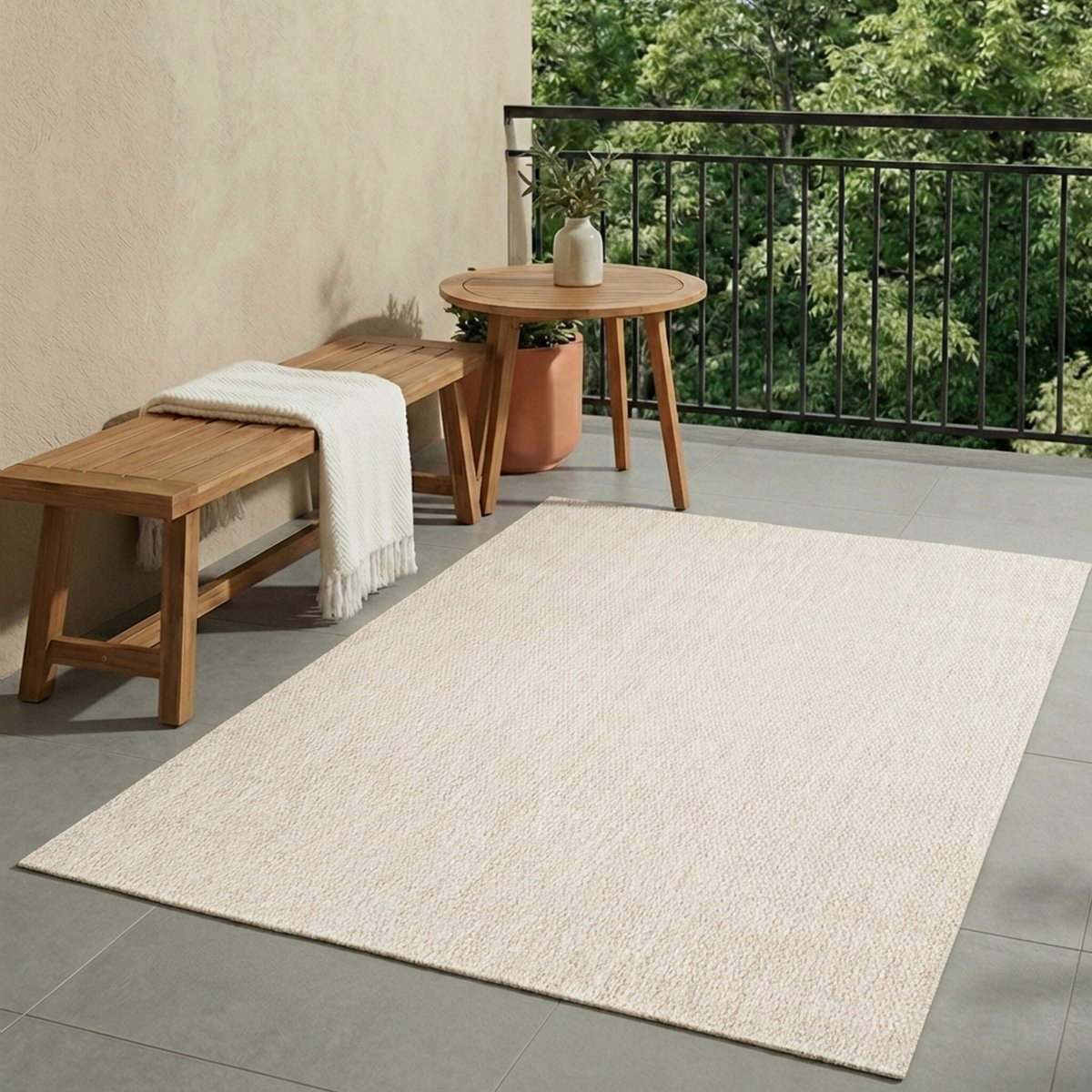 NATURL. Buitenkleed - Costa Zand - 80x150cm