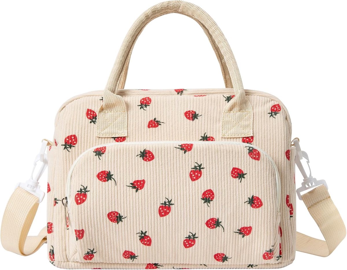 Picknicktas - Picknickmand - Lunchtas - Lunch Bag - Koeltas - Koelrugtas - Koelrugzak - Cooler Bag - Thermotas - Polyester - 12L - Knutschvlek - van Imperatoris